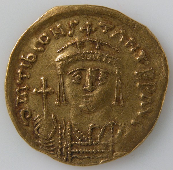 Solidus, Byzantine, 6th century (?).