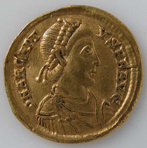Solidus, Byzantine, 394-395.