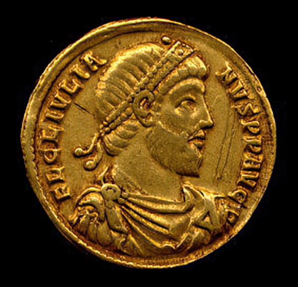 Gold Solidus of Julian (361-63), Byzantine, 361-363.