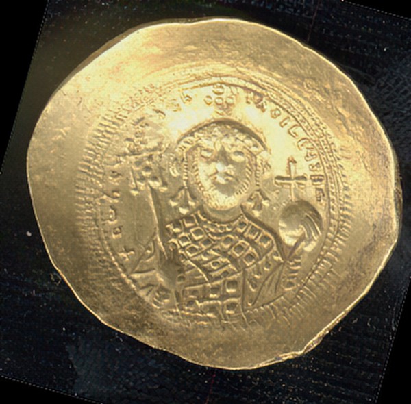 Histamenon of Constantine IX Monomachos (1042-55), Byzantine, ca. 1042-55.