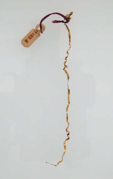 Flattened Wire, Frankish, 7th century.