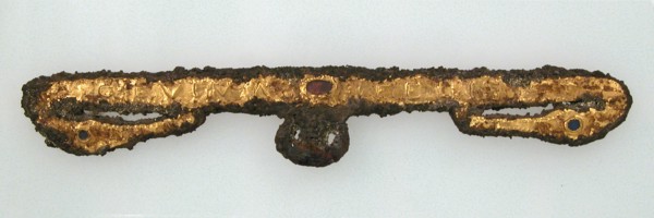 Fermoir, Frankish, last half of 5th century.