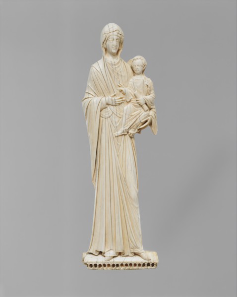 Icon with the Virgin and Child, Byzantine, mid-10th-mid-11th century.