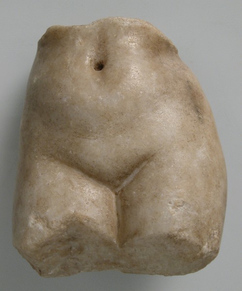 Fragment of a Female Figure, Coptic, 4th-7th century.