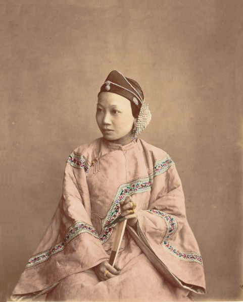Fille de lanxchow, 1870s.