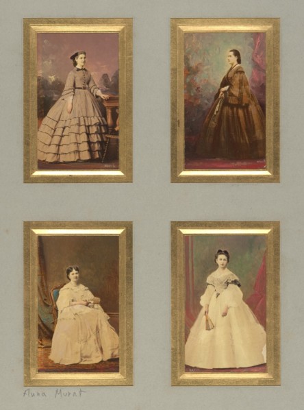 [Anna Murat and Unknown Sitters], before 1865.