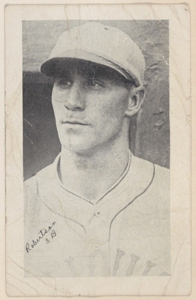Robertson, 3 B, from Baseball strip cards (W575-2), ca. 1921-22.