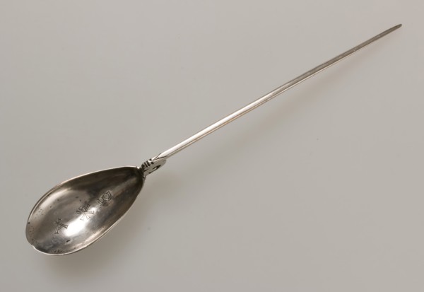 Spoon with Christian Inscription, Byzantine, 4th-5th century.