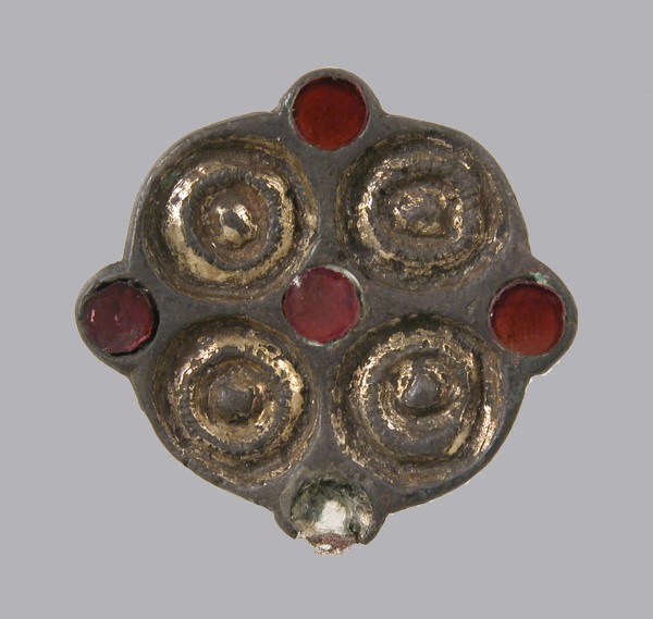 Whorl-Shaped Brooch, Frankish, 6th century.