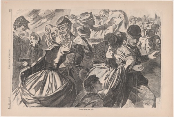 Home from the War (Harper's Weekly, Vol. VII), June 13, 1863.