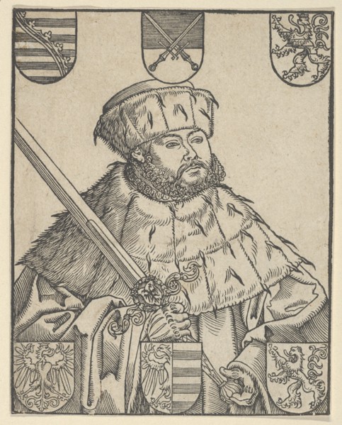 Copy of John Frederic the Magnanimous, in Electoral Robes.