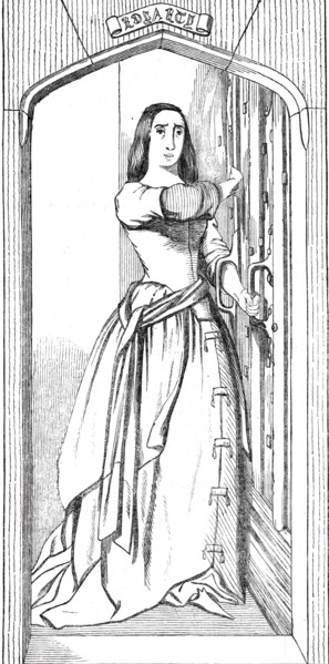 Catherine Douglas - fresco by Mr. Redgrave
