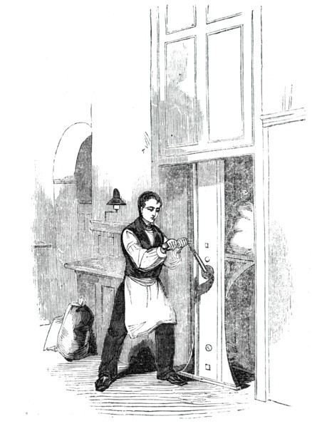 The General Post-Office; Letter-bag hoist