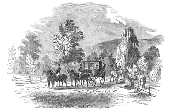 Her Majesty and Prince Albert viewing the Pass of Killiecrankie