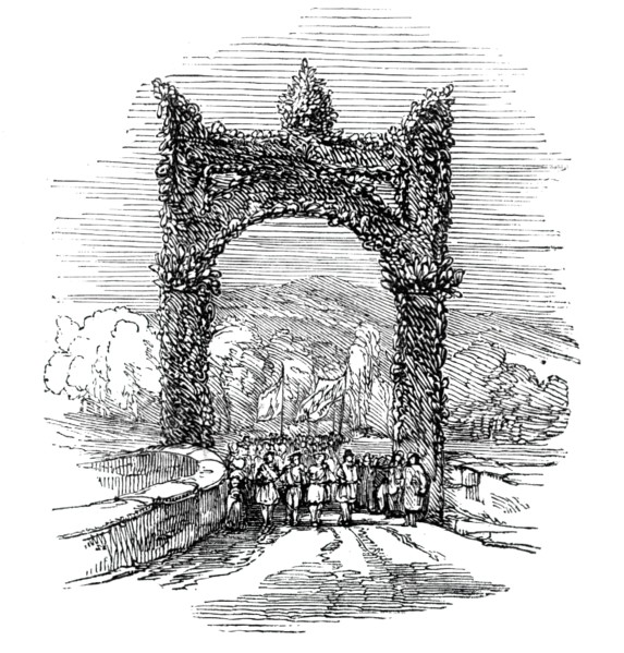 Arch on the Old Brig of Doon