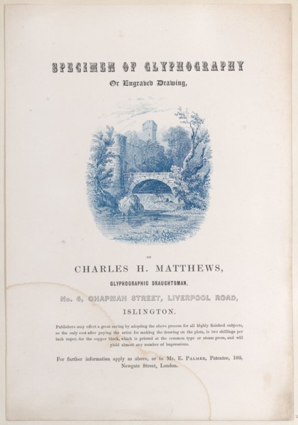 Trade Card for Charles H. Matthews