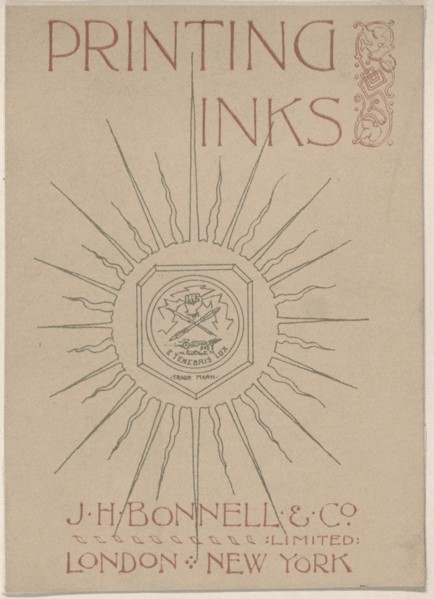 Trade Card for J. H. Bonnell & Co.