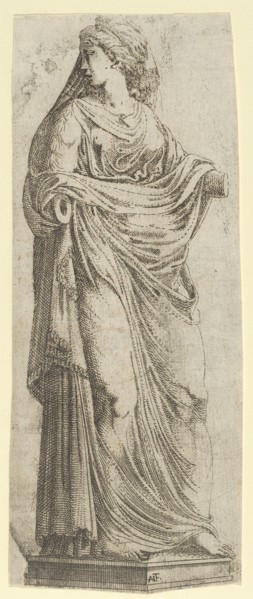 Woman Turned to the Right