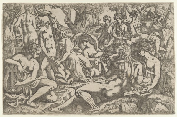 Muses at the Foot of Mount Parnassus