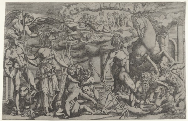 Contest Between Neptune and Athena
