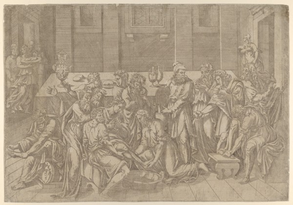 Jesus Washing the Feet of the Disciples