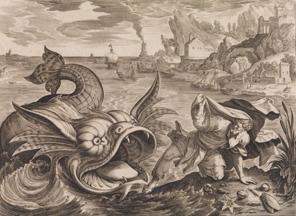 Jonah Cast on Shore by the Fish