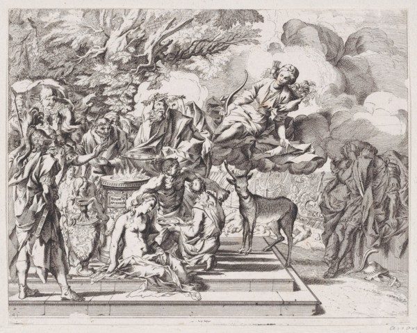 The sacrifice of Iphigenia