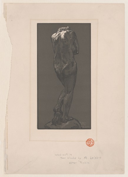 Nude statue