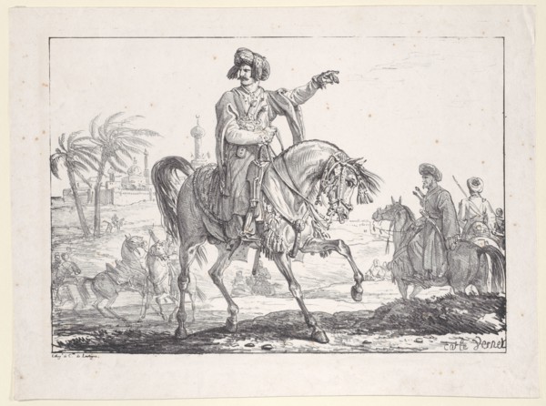 Mameluke on Horseback