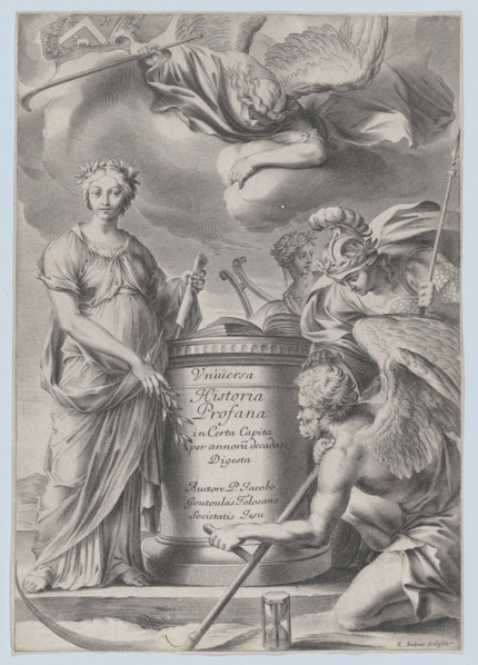 Frontispiece for Vnuiersa Historia Profana