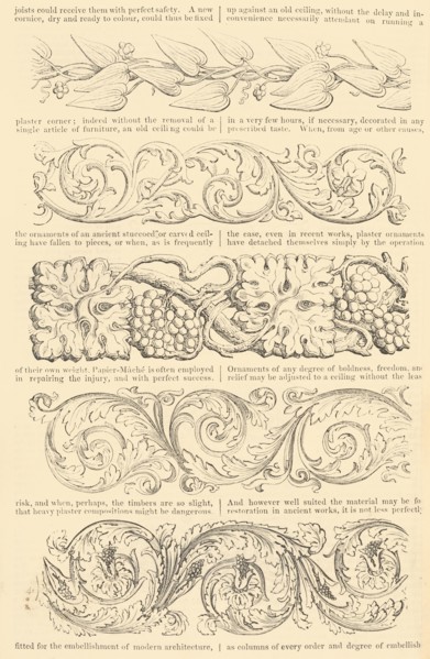 Illustrated Tariff of the Improved Papier-Mâché Picture Frames