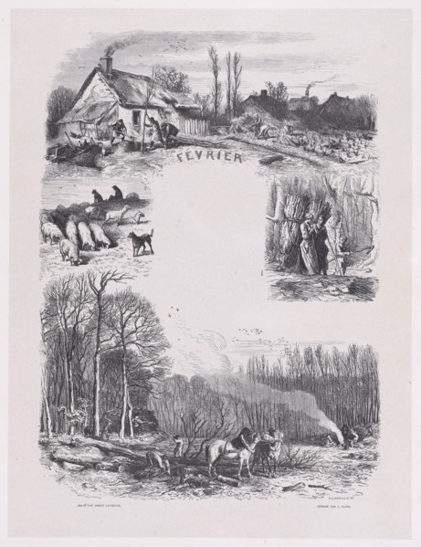 February from Album of Rustic Subjects
