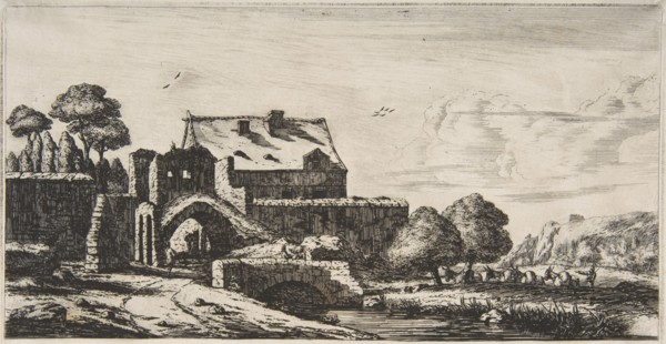 A Water-mill near Saint-Denis