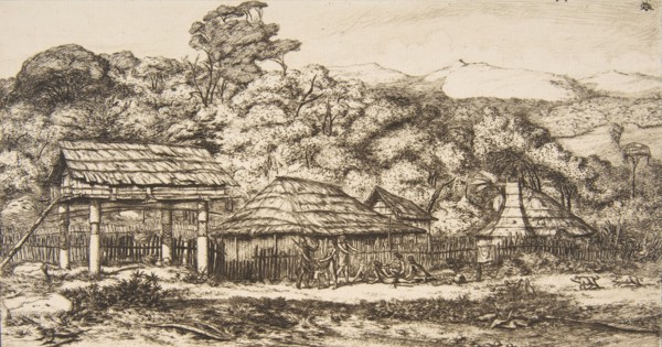 Native Barns and Huts at Akaroa
