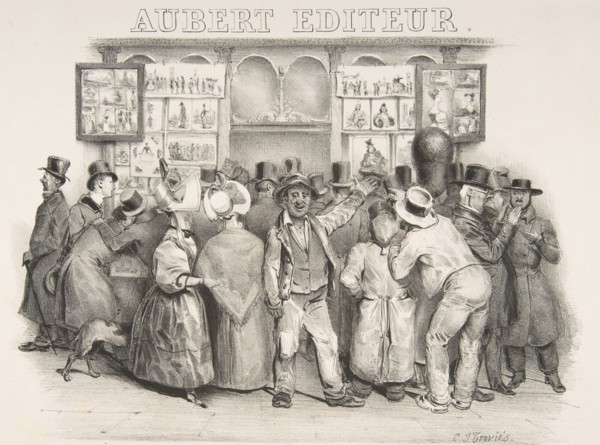 The Publisher Aubert (You must admit the government has a comic appearance)