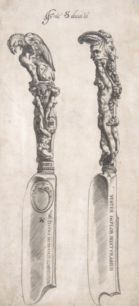 Design for Two Knife Handles