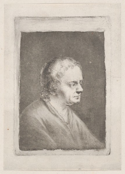 Portrait of Christian Bernhard Rode