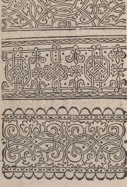 Modelbuch aller Art Nehens vn Stickens (Page 3v)