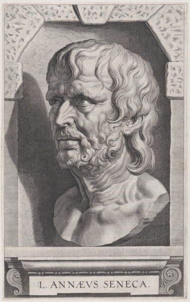 The bust of Seneca