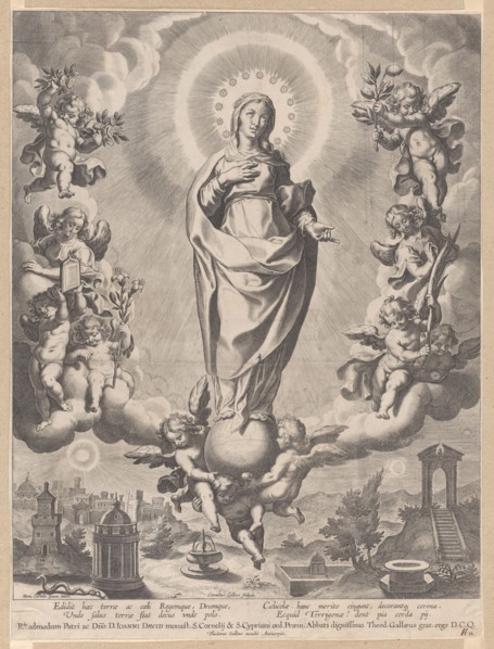 The Virgin in Glory