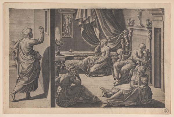 Saint Nicholas of Bari and the Three Poor Girls