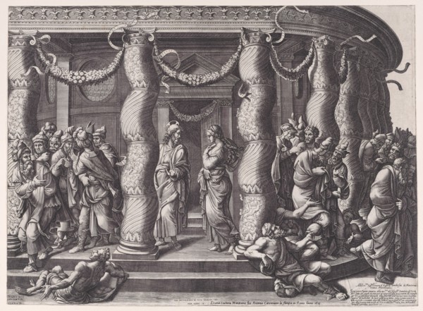 Christ and the woman taken in adultery