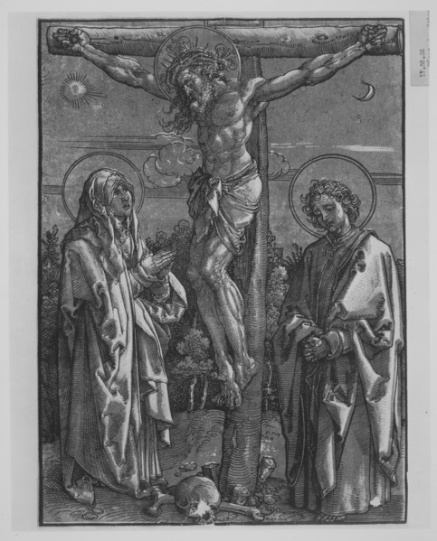 Christ on the Cross with the Virgin and Saint John