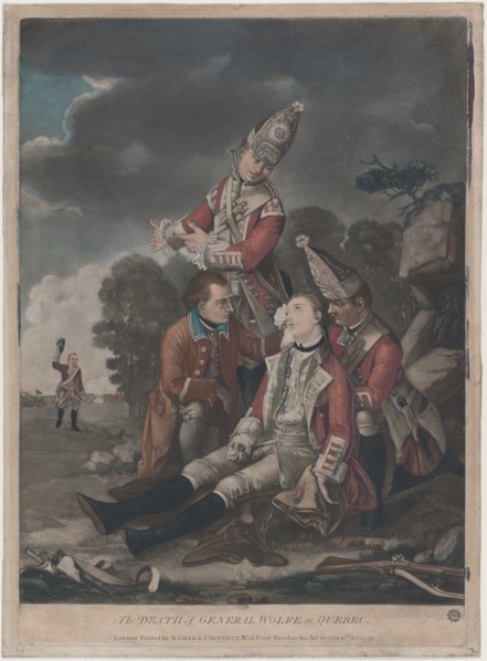 The Death of General Wolfe at Quebec (September