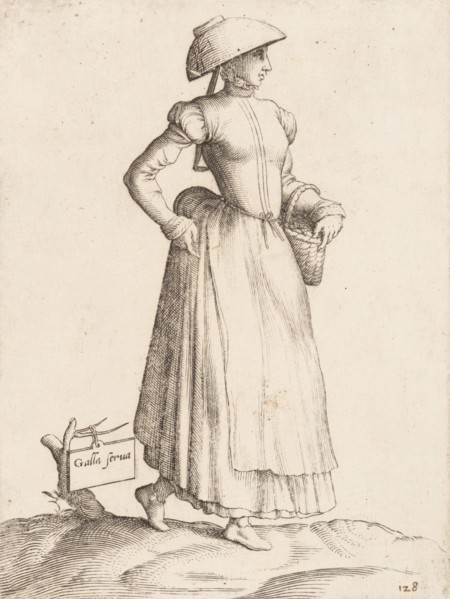 Costume Plate: Galla Serva