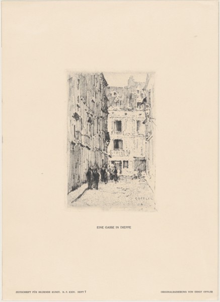 A Street in Dieppe