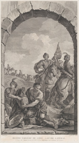 The Chapel of the Enfants-Trouvés in Paris: La Suite des rois mages: cavaliers
