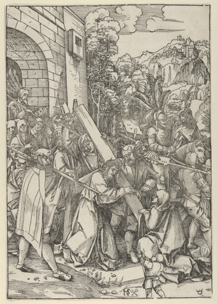 The Carrying of the Cross. Creator: Hans Schäufelein the Elder.
