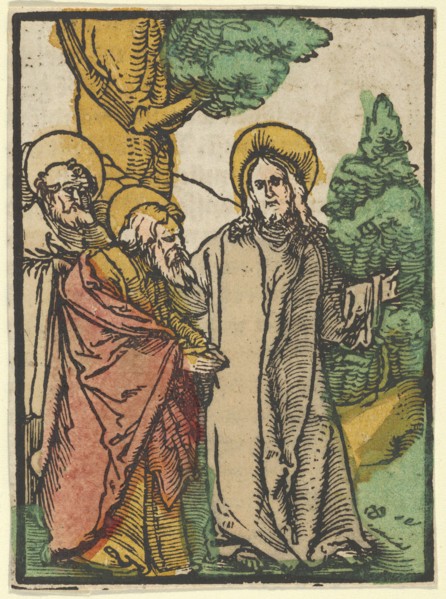 Christ Talking to the Disciples