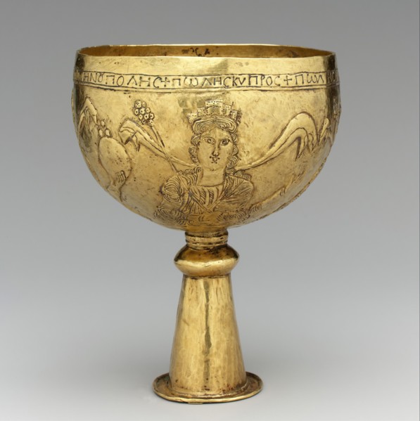 Gold Goblet with Personifications of Cyprus